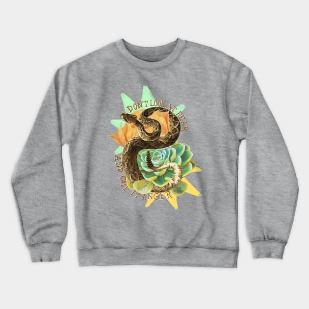 Fear Crewneck Sweatshirt by snakelung